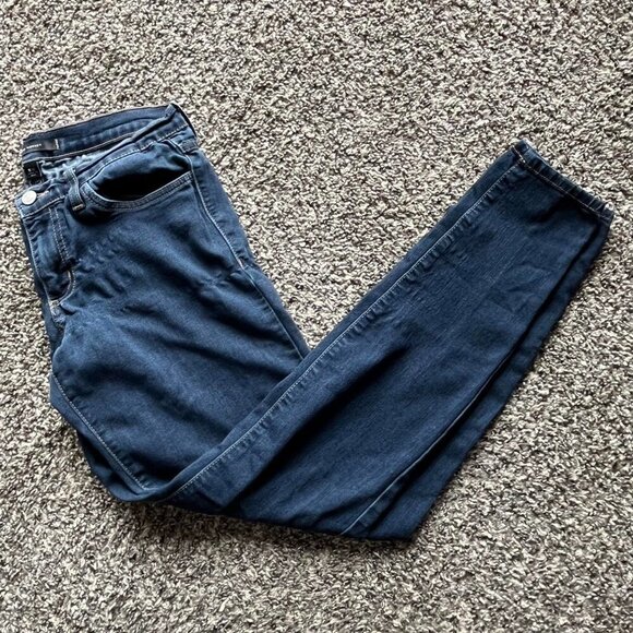 Flying Monkey Denim - Flying Monkey Navy Skinny Jeans, Womens 28 Mid-rise Denim Jeans